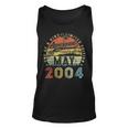 19 Year Old Awesome Since May 2004 19Th Birthday Unisex Tank Top
