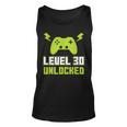 1989 30 Geburtstag Geschenk Level 30 Complete Gamer Tank Top