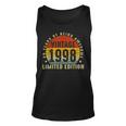 1998 Limitierte Auflage 25 Jahre Perfektion Unisex TankTop, 25. Geburtstag Tee