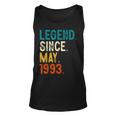 30 Year Old Legend Since May 1993 30Th Birthday Unisex Tank Top