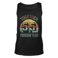55Th Years Wedding Anniversary Gifts For Couples Matching 55 Unisex Tank Top