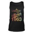 60 Geburtstag 60 Jahre Alt Legendär Seit März 1963 V6 Tank Top