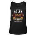 Adley Family Crest Adley Adley Clothing AdleyAdley T Gifts For The Adley Unisex Tank Top
