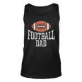 American Football Dad Vintage Game Day Sports Lover Fan Dad Unisex Tank Top