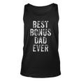 Best Bonus Dad Ever Funny Step Dad Gift Unisex Tank Top