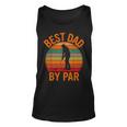 Best Dad By Par Daddy Fathers Day Gift Golf Lover Golfer Unisex Tank Top