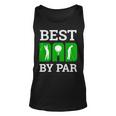 Best Dad By Par Golf Golfer Golfing Fathers Day Tank Top