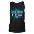 Best Freakin Step Dad Matching Family Unisex Tank Top