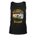 Best Horse Dad Ever Vintage Fathers Day Unisex Tank Top