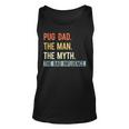 Best Pug Dad Ever Gifts Dog Animal Lovers Man Myth Cute Unisex Tank Top