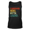 Caregiver Hero Myth Legend Retro Vintage Hausmeister Tank Top