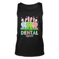 Cute Dentist Tooth Bunny Easter Eggs Dental Squad Easter Unisex Tank Top