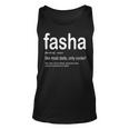 Dad Fasha Fathers Day Gift For Dads From Kids Unisex Tank Top