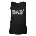 Dad Gifts For Dad | Dad Of 2 Two | Gift Fathers Day Vintage Unisex Tank Top