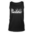 Dad Of Twins Proud Father Of Twins Classic Overachiver Unisex Tank Top