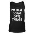 Im Dave Doing Dave Dings Lustiges Weihnachten Tank Top