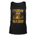 Disc Golf I Know I Throw Like An Old Man Try To Keep Up Unisex Tank Top