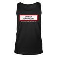 Driver Engineer My Fire Pump My Rules | Firefighter Apperal Unisex Tank Top