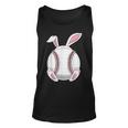 Easter Bunny Baseball - Funny Easter Baseball Rabbit Ears Unisex Tank Top