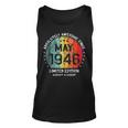 Fantastisch Seit Mai 1946 Männer Frauen Geburtstag Tank Top