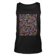 Flags Of The Countries Of The World 287 Flag International Unisex Tank Top