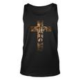 Fully Vaccinated By The Blood Of Jesus Christian Lion Judah Unisex Tank Top