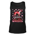 Funny Whippet Is My Valentine Dog Lover Dad Mom Boy Girl Unisex Tank Top