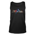 Garden Birds Blue Jay Bullfinch Ornithologist Biologist Unisex Tank Top