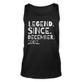 Geburtsmonatslegende Dezember 2002 Unisex TankTop für Jungen & Mädchen