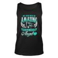 God Made My Dad An Angel Truck Driver Father Memorial Unisex Tank Top