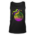 Golf Ball With Jester Hat Mardi Gras Fat Tuesday Parade Men Unisex Tank Top