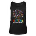 Hand Flag Tree Root Latino National Hispanic Heritage Month Tank Top