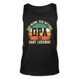 Herren Dart Opa Großvater Dartsspieler Darts Tank Top