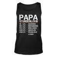 Herren Papa Stundenlohn Witzig Geschenk Lustiger Spruch Vater Tank Top