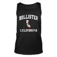 Hollister California Ca State Flag Vintage Athletic Style Unisex Tank Top