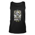 Holt Name- In Case Of Emergency My Blood Unisex Tank Top