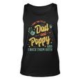 I Have Two Titles Dad And Poppy Men Vintage Decor Grandpa V4 Unisex Tank Top