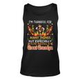 Im Thankful For Many Things But Being A Great Grandpa Unisex Tank Top
