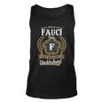Its A Fauci Thing You Wouldnt Understand Shirt Fauci Family Crest Coat Of Arm Unisex Tank Top