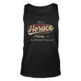 Its A Horace Thing You Wouldnt Understand Shirt Personalized Name Gifts With Name Printed Horace Unisex Tank Top