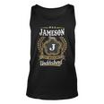 Its A Jameson Thing You Wouldnt Understand Personalized Last Name Jameson Family Crest Coat Of Arm Unisex Tank Top