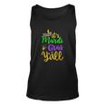 Its Mardi Gras Yall Mardi Gras Costume Mask Costume Men Women Tank Top Graphic Print Unisex
