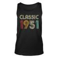 Klassisch 1951 Vintage 72 Geburtstag Geschenk Classic Tank Top