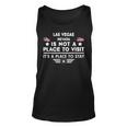 Las Vegas Nevada Ort Zum Besuchen Bleiben Usa City Tank Top