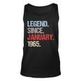 Legende Seit Januar 1965 Jahrgang Geburtstag Tank Top