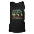 Legenden 1978 Geburtstags-Unisex TankTop, Einzigartiges 45. Geburtstagsgeschenk