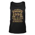 Legenden 1998 Geboren Unisex TankTop, 25. Geburtstag Mann Jubiläumsidee