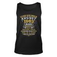 Legenden August 1963 Geboren - 59. Geburtstag Unisex TankTop für Jubilare