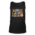 Lunch Ladies Rock Retro Lunch Ladies Squad Cafeteria Crew Tank Top