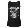 Lustiges Angler Angeln Und Bier Für Fischer Tank Top